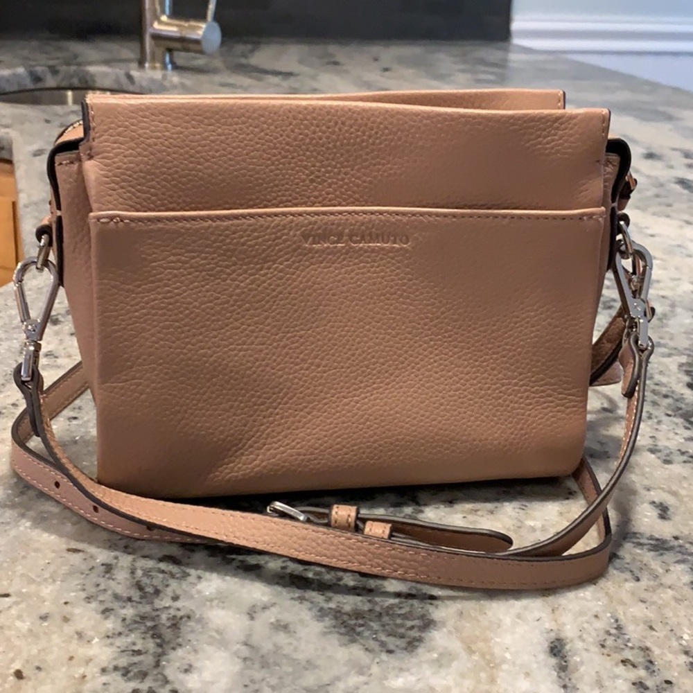 Vince Camuto beige crossbody